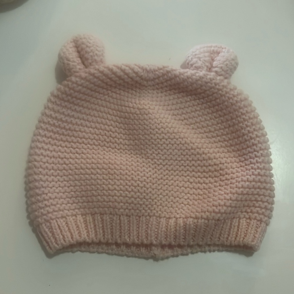 Knit Pink Gap Hat